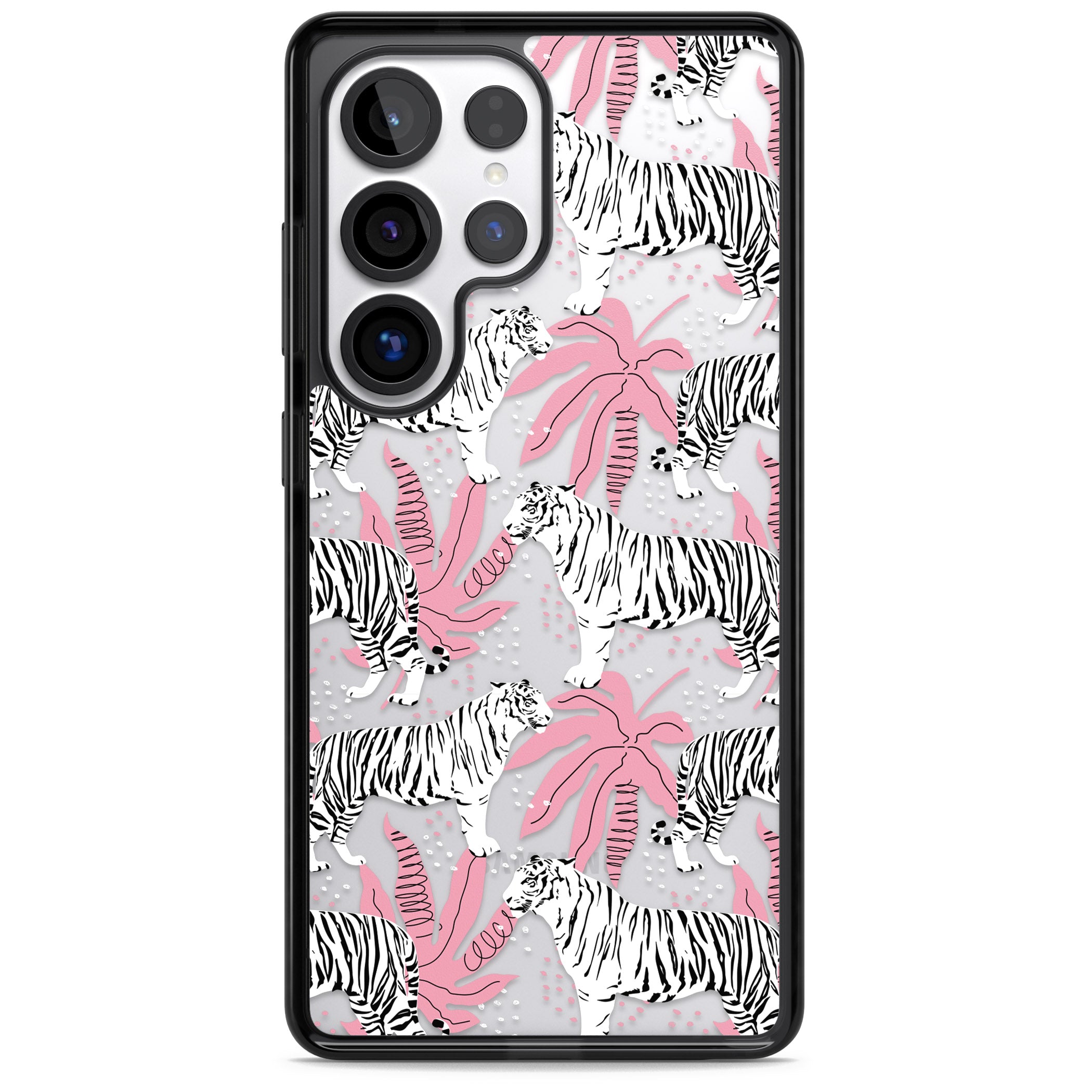 Pink & White Tropical Tigers