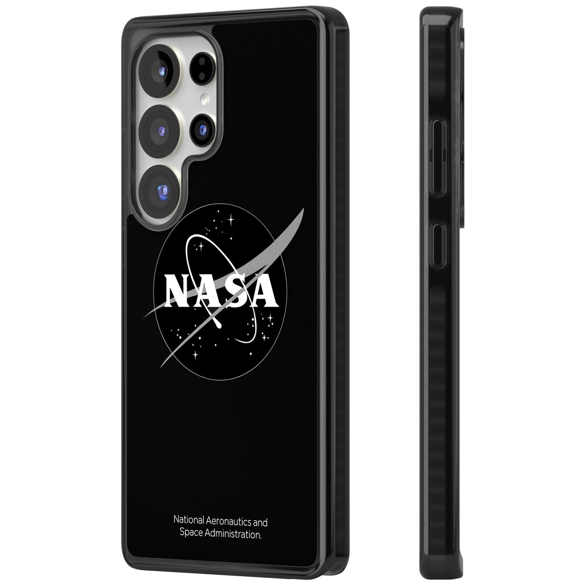 Dark Nasa Meatball Samsung S25 Ultra / Samsung S26 Ultra Impact Black Phone Case side