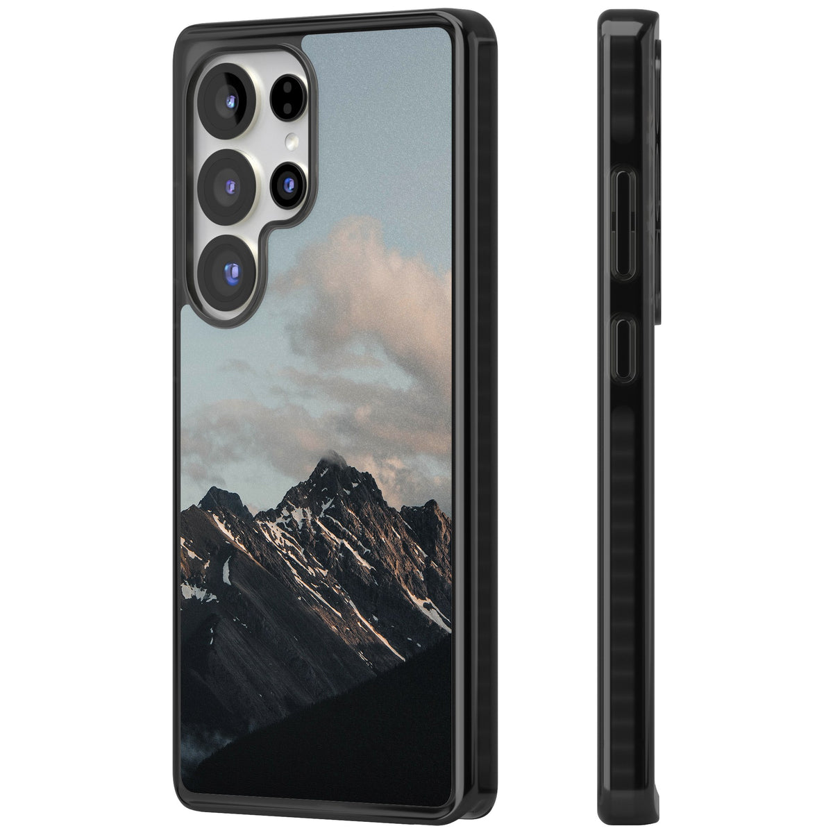 Twilight Mountain Samsung S25 Ultra / Samsung S26 Ultra Impact Black Phone Case side