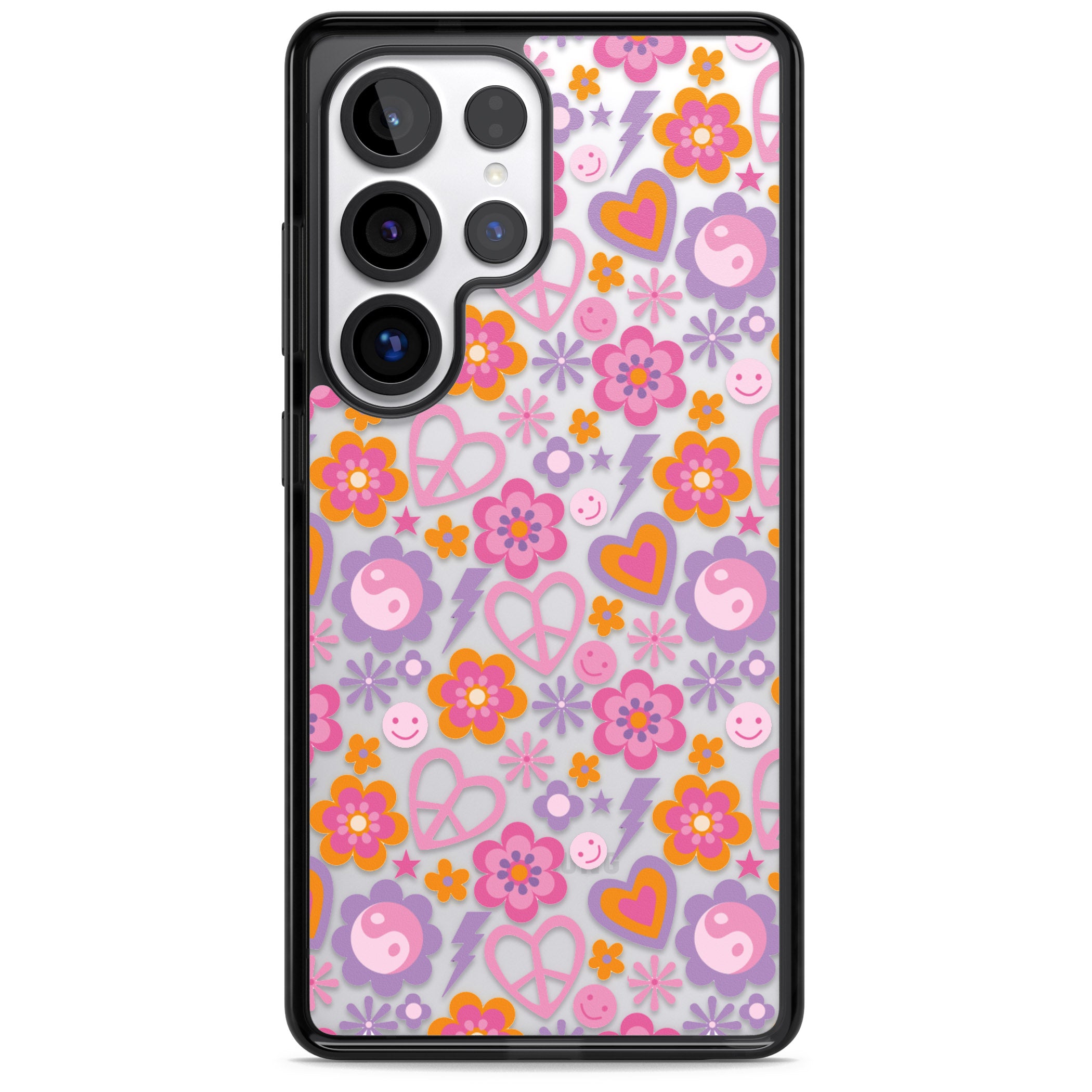 Peace, Love And Flowers Pattern