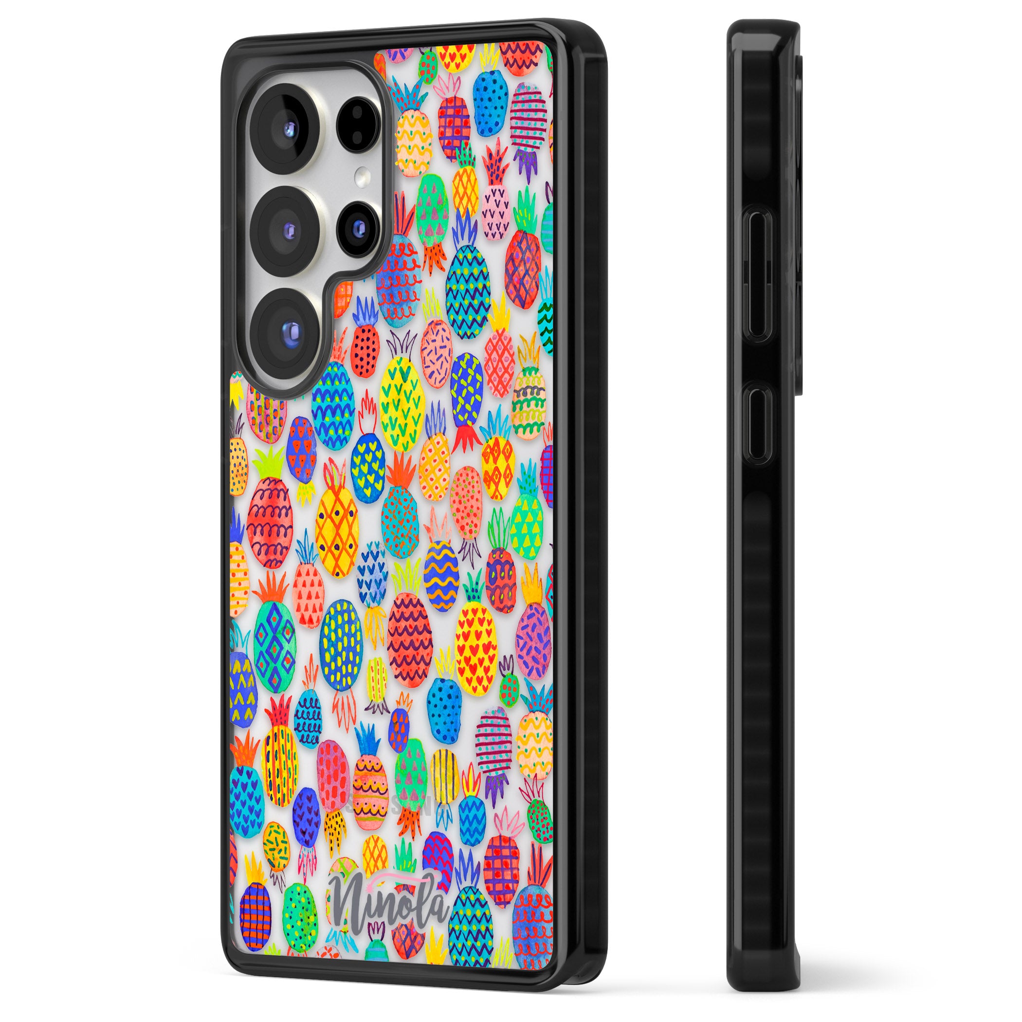 Vibrant Pineapple Pattern