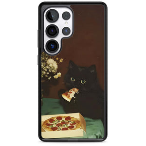 Late Night Snack Cat
