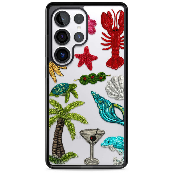 Painted Coastal Pattern