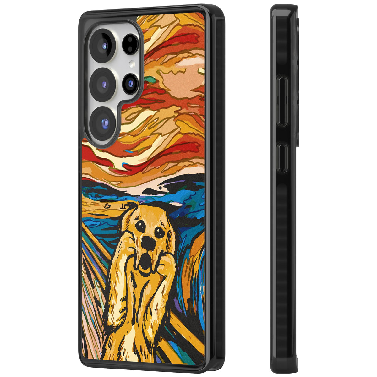 The Bark Samsung S25 Ultra / Samsung S26 Ultra Impact Black Phone Case side