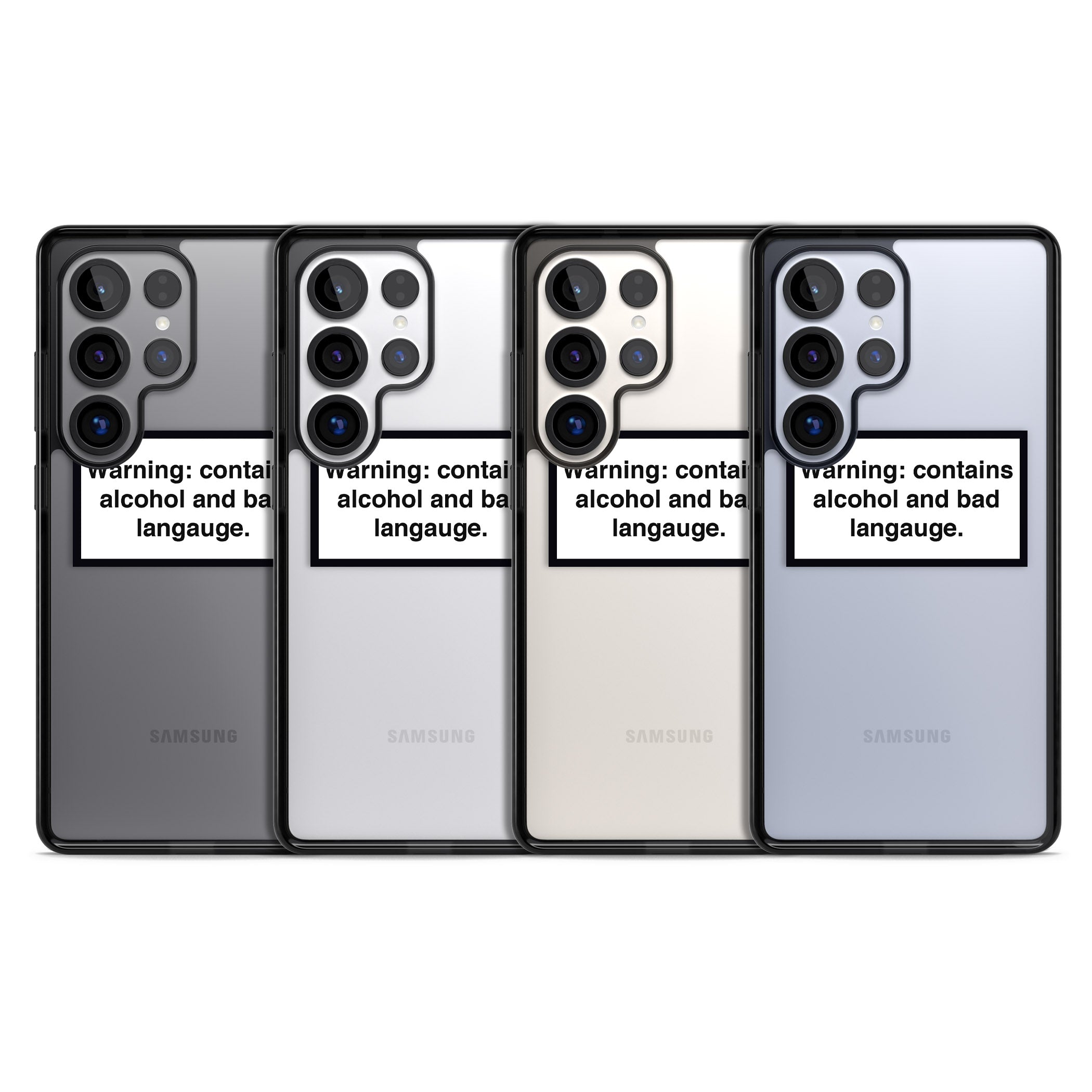 Warning: Contains Alcohol & Bad Language