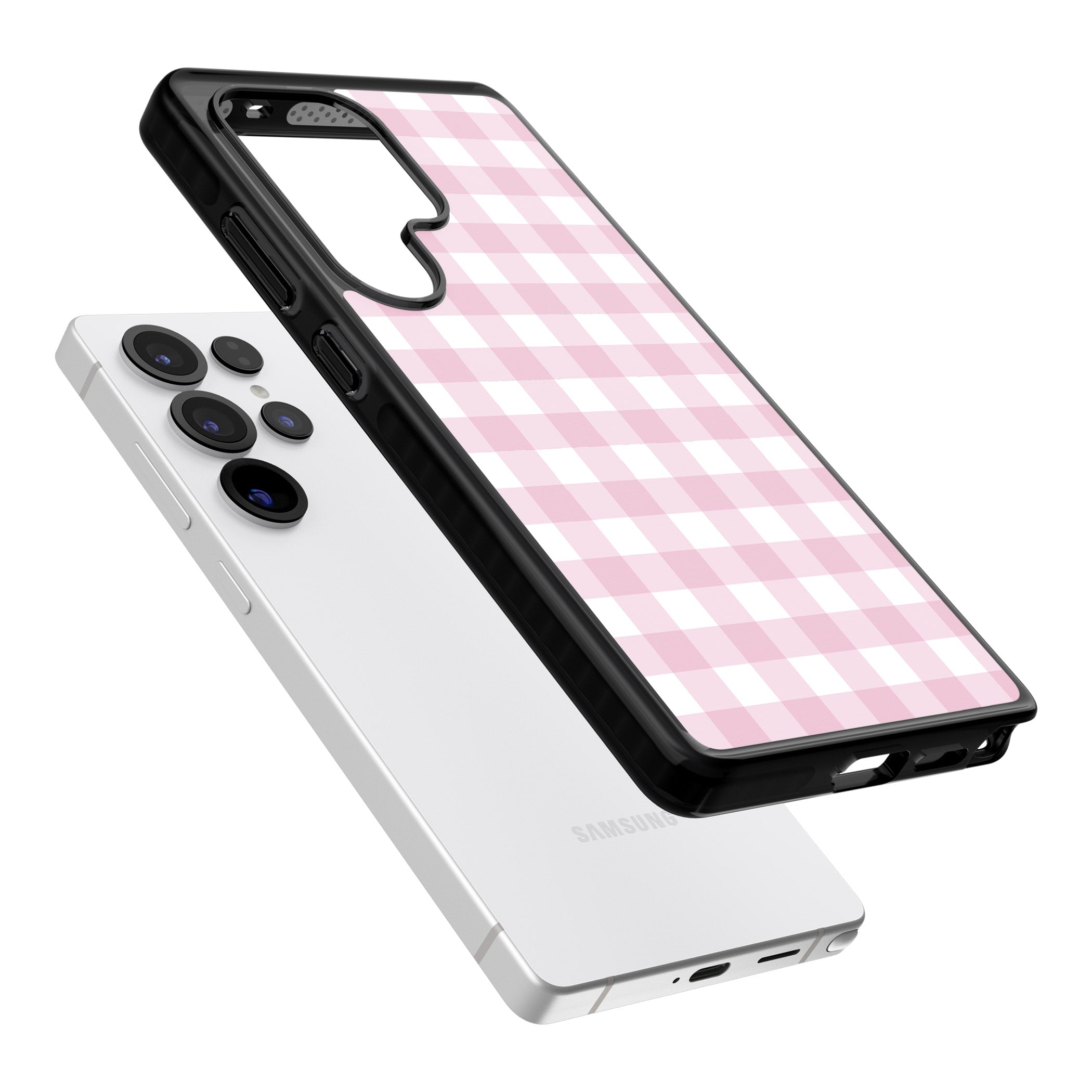 Pink Gingham Pattern