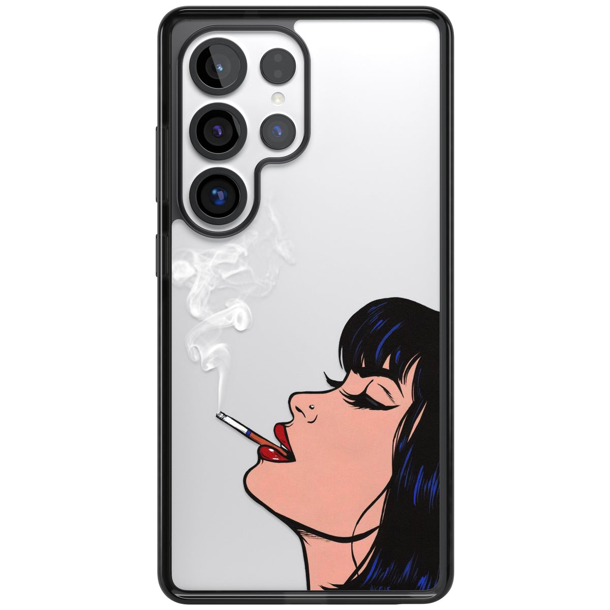 Stress Relief Samsung S25 Ultra / Samsung S26 Ultra Impact Black Phone Case front