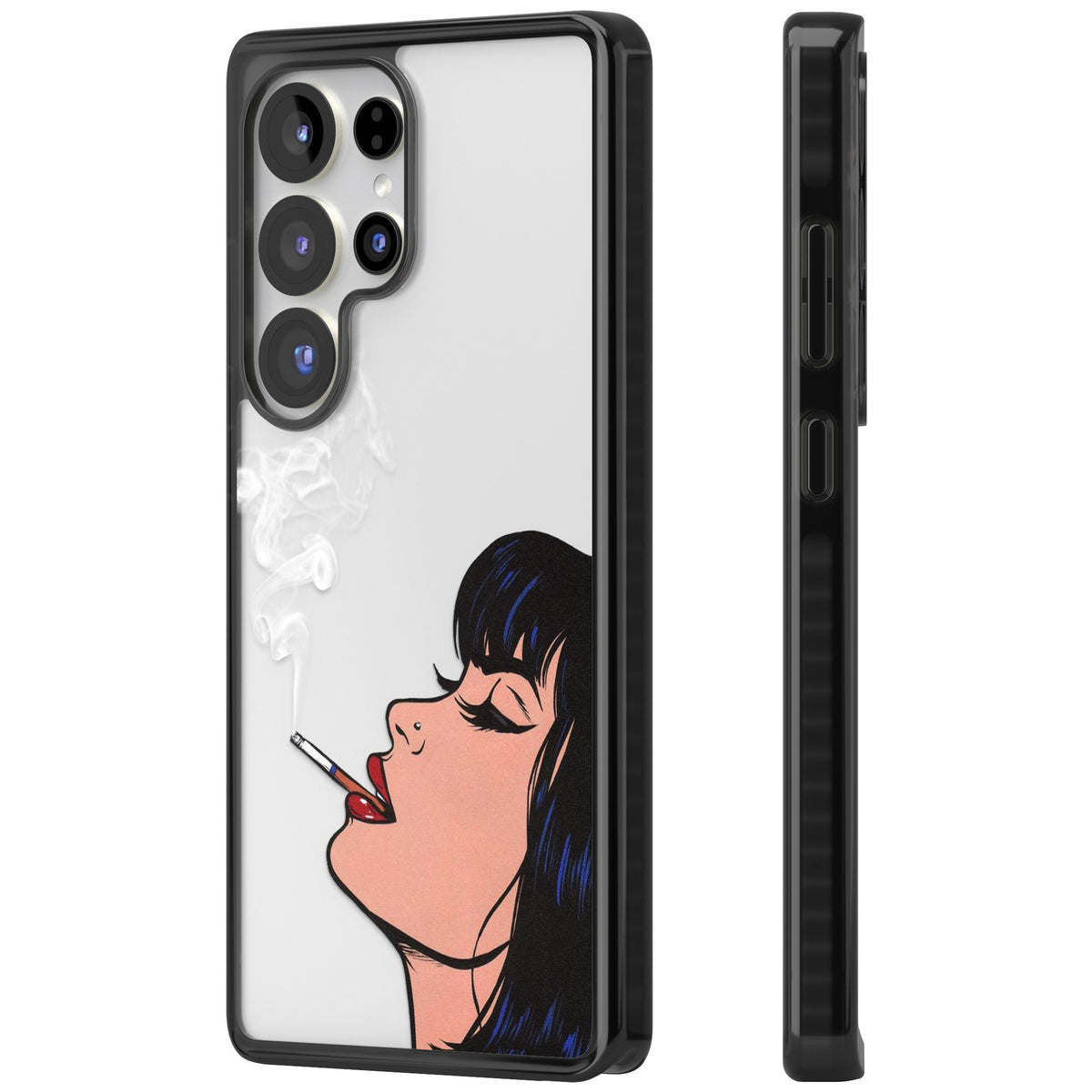 Stress Relief Samsung S25 Ultra / Samsung S26 Ultra Impact Black Phone Case side