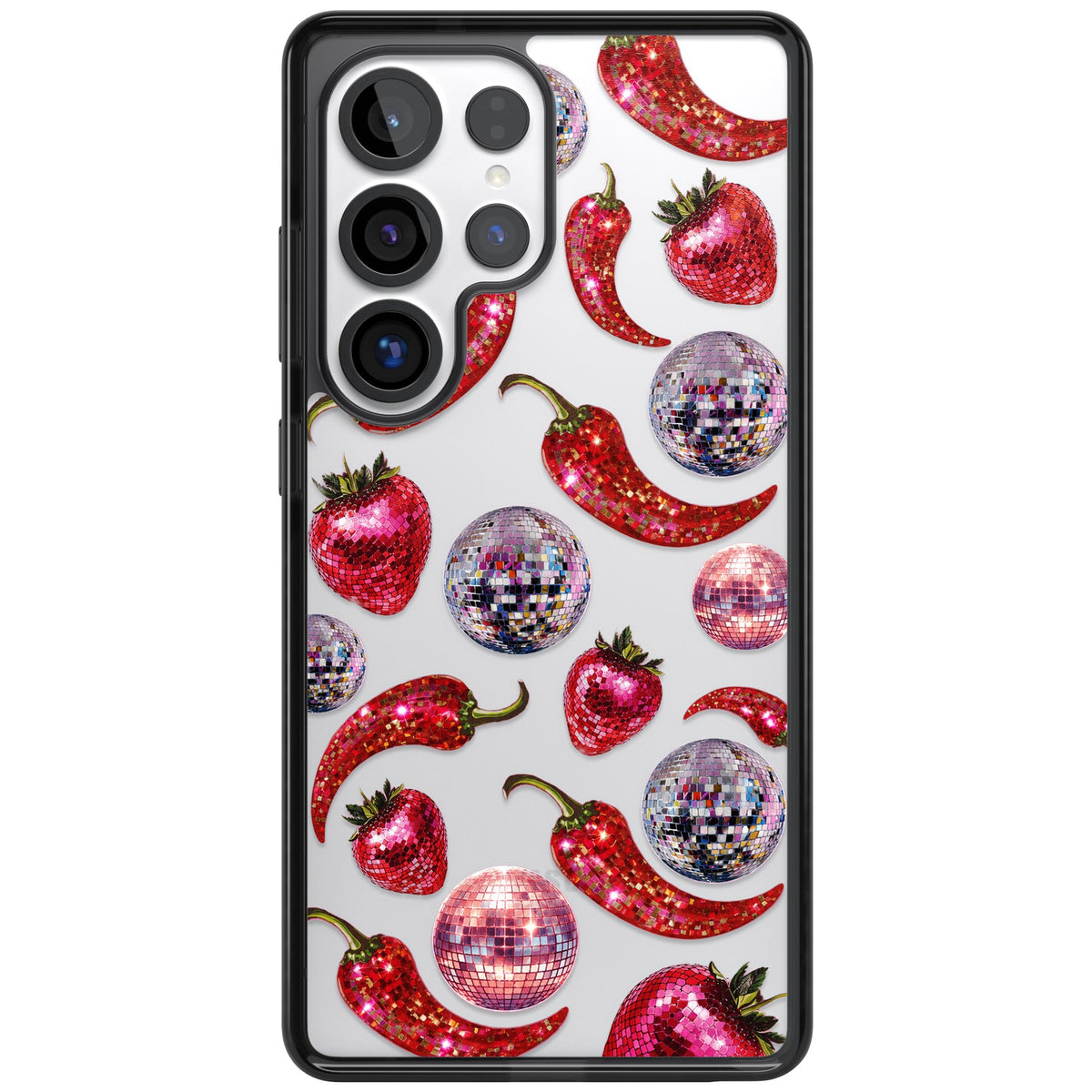 Spicy Disco Samsung S25 Ultra / Samsung S26 Ultra Impact Black Phone Case front