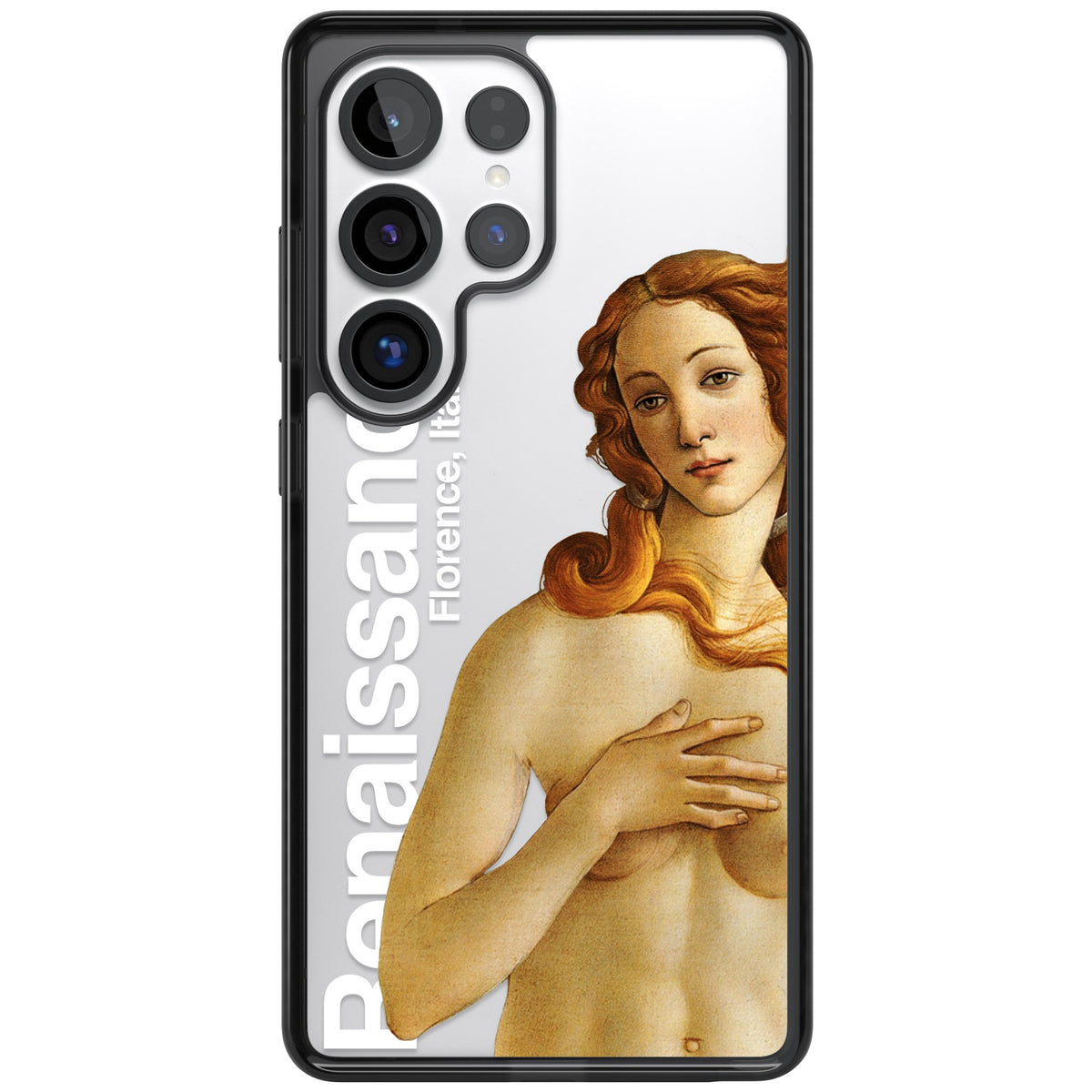 Florence Renaissance Samsung S25 Ultra / Samsung S26 Ultra Impact Black Phone Case front