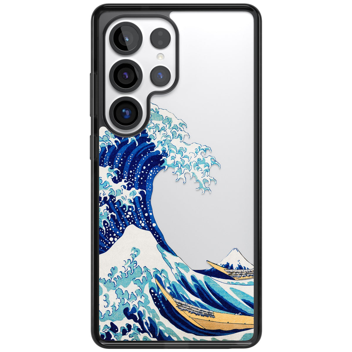 The Great Wave Of Kanagawa Samsung S25 Ultra / Samsung S26 Ultra Impact Black Phone Case front