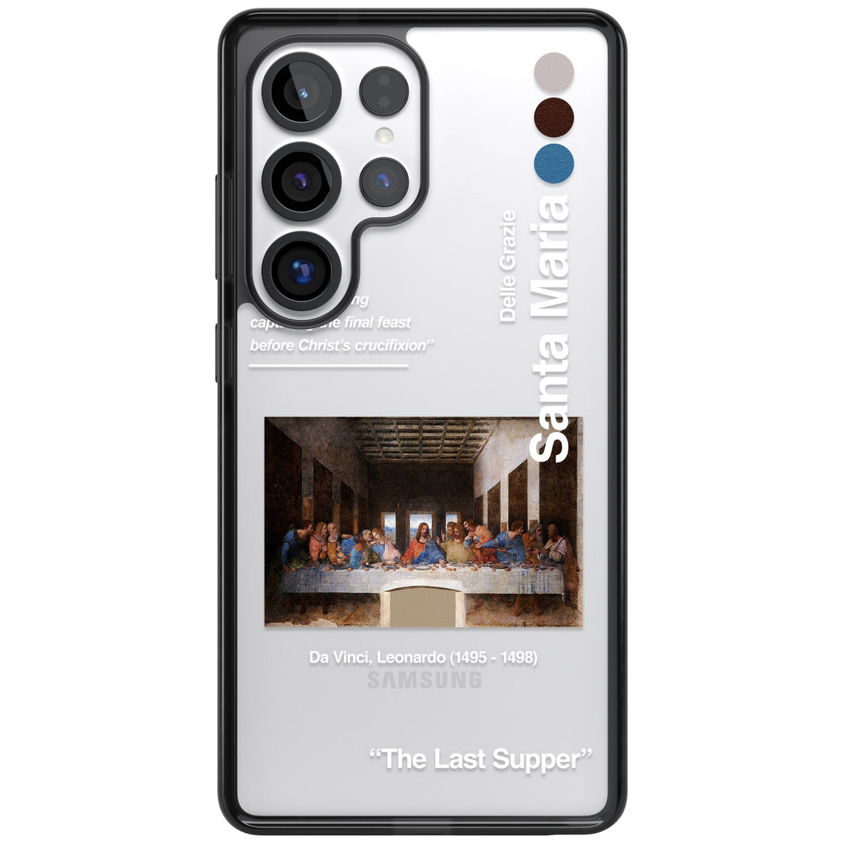 The Last Supper Samsung S25 Ultra / Samsung S26 Ultra Impact Black Phone Case front