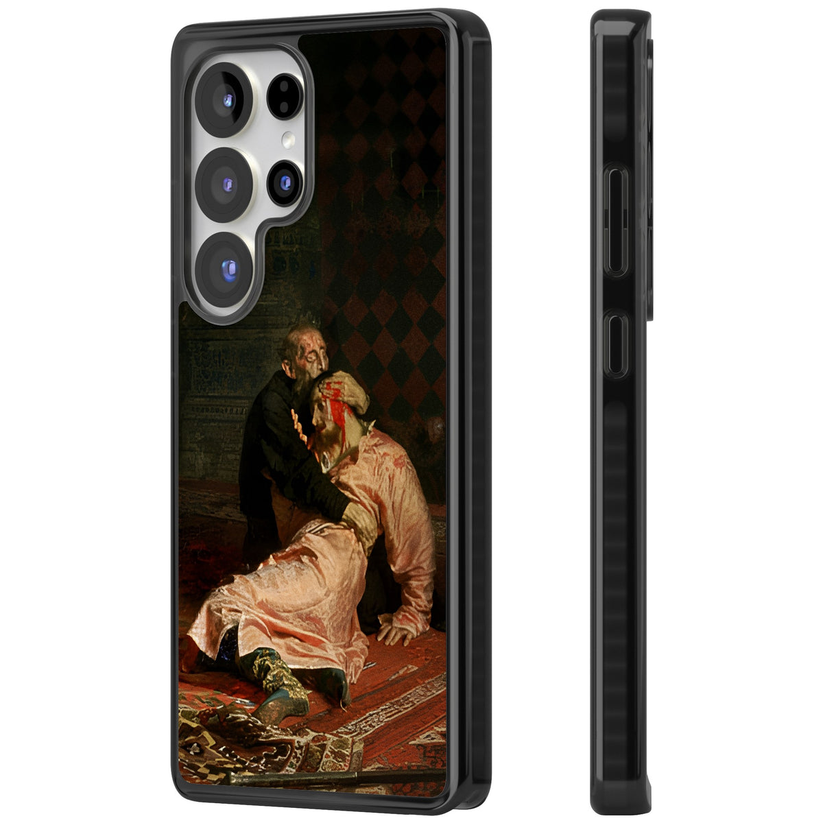 Ivan The Terrible & His Son Samsung S25 Ultra / Samsung S26 Ultra Impact Black Phone Case side