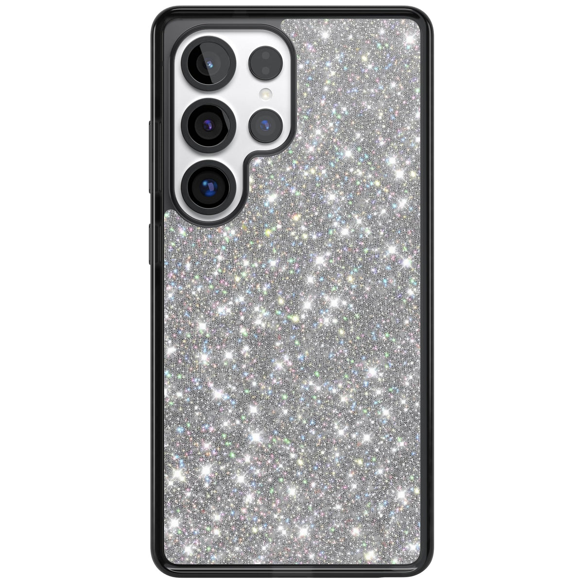 Diamond Samsung S25 Ultra / Samsung S26 Ultra Impact Black Phone Case front
