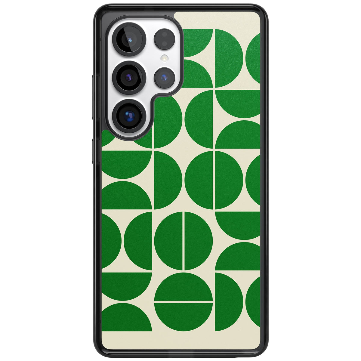 Bauhaus Green Samsung S25 Ultra / Samsung S26 Ultra Impact Black Phone Case front