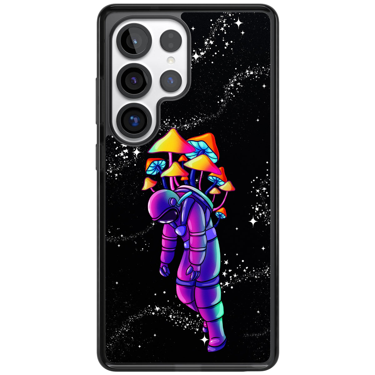Space Mutation Samsung S25 Ultra / Samsung S26 Ultra Impact Black Phone Case front