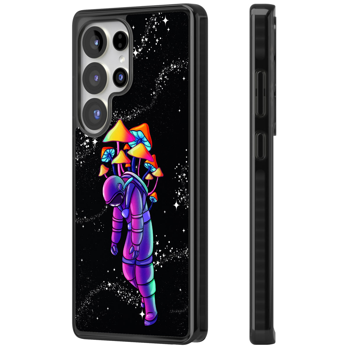 Space Mutation Samsung S25 Ultra / Samsung S26 Ultra Impact Black Phone Case side