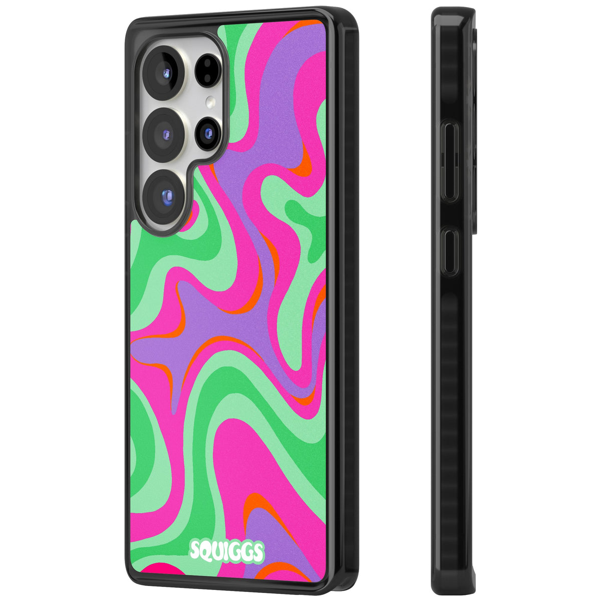 Plasma Lava Samsung S25 Ultra / Samsung S26 Ultra Impact Black Phone Case side