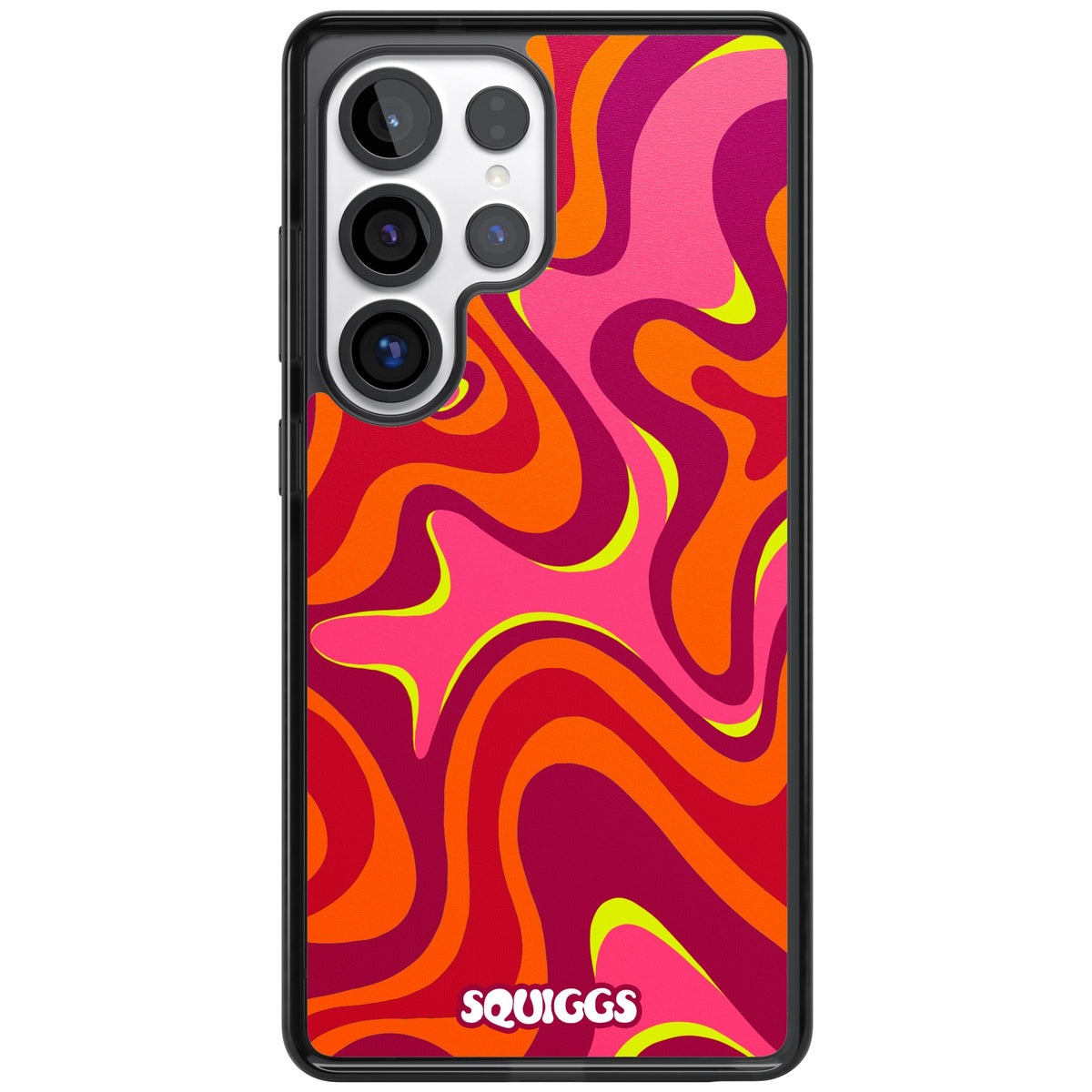 Hot Lava Samsung S25 Ultra / Samsung S26 Ultra Impact Black Phone Case front