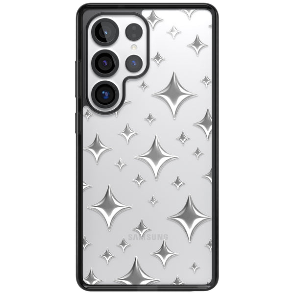 Chrome Puff Sparkle Pattern