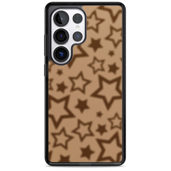 Latte Halftone Stars