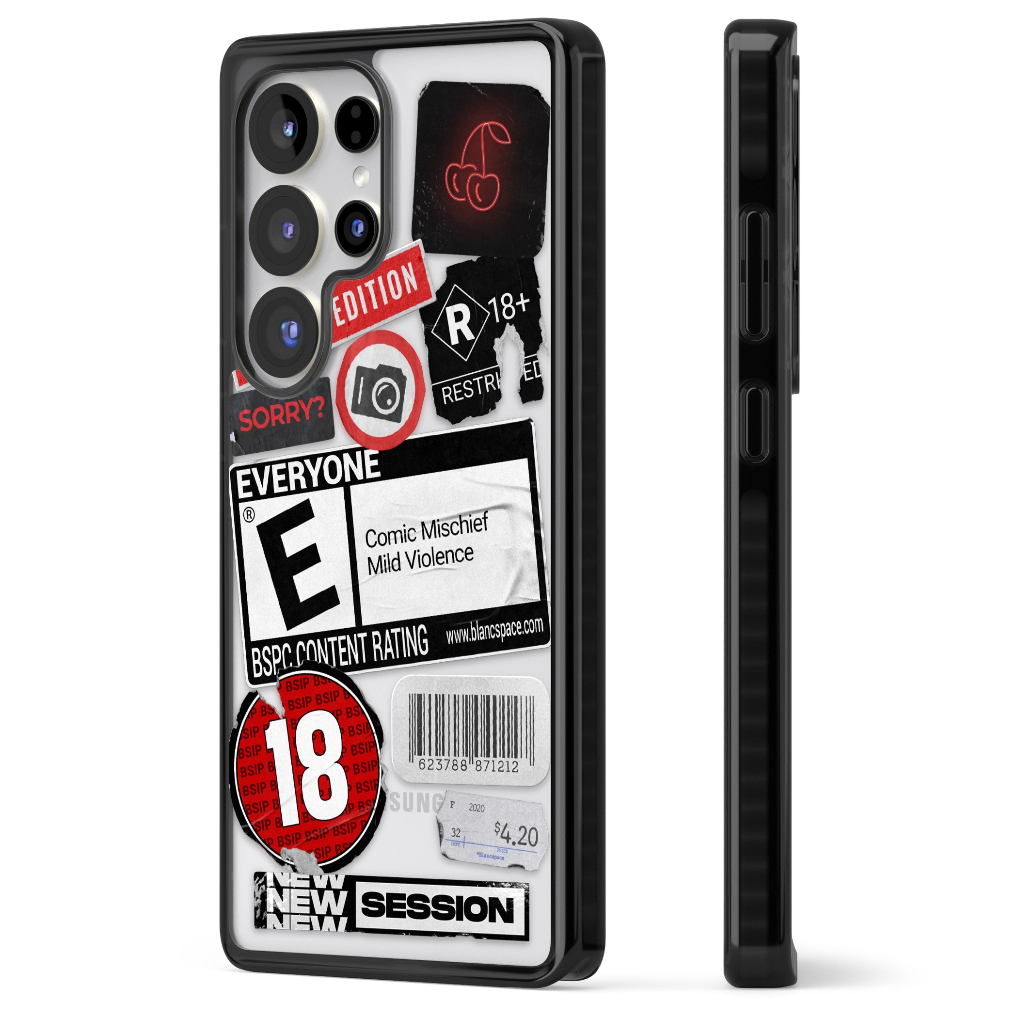 Rated 18+ Sticker Mix