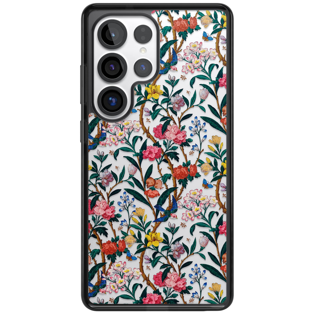 Vines & Flowers Samsung S25 Ultra / Samsung S26 Ultra Impact Black Phone Case front
