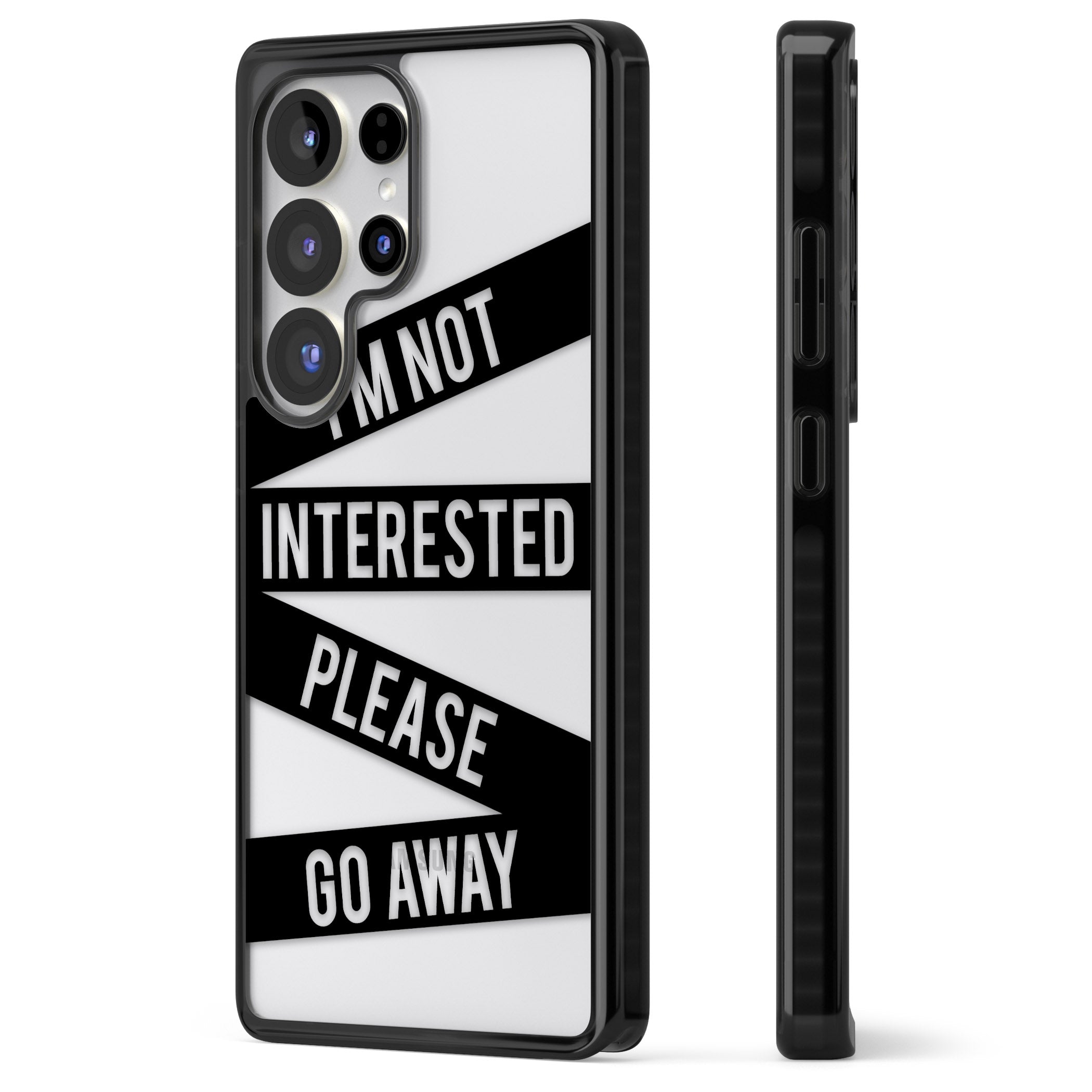 Not Interested Warning