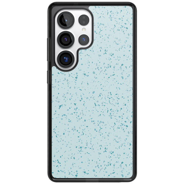 Light Blue Terrazzo Pattern