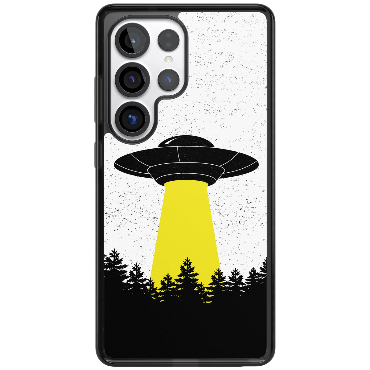 Alien Abduction Samsung S25 Ultra / Samsung S26 Ultra Impact Black Phone Case front