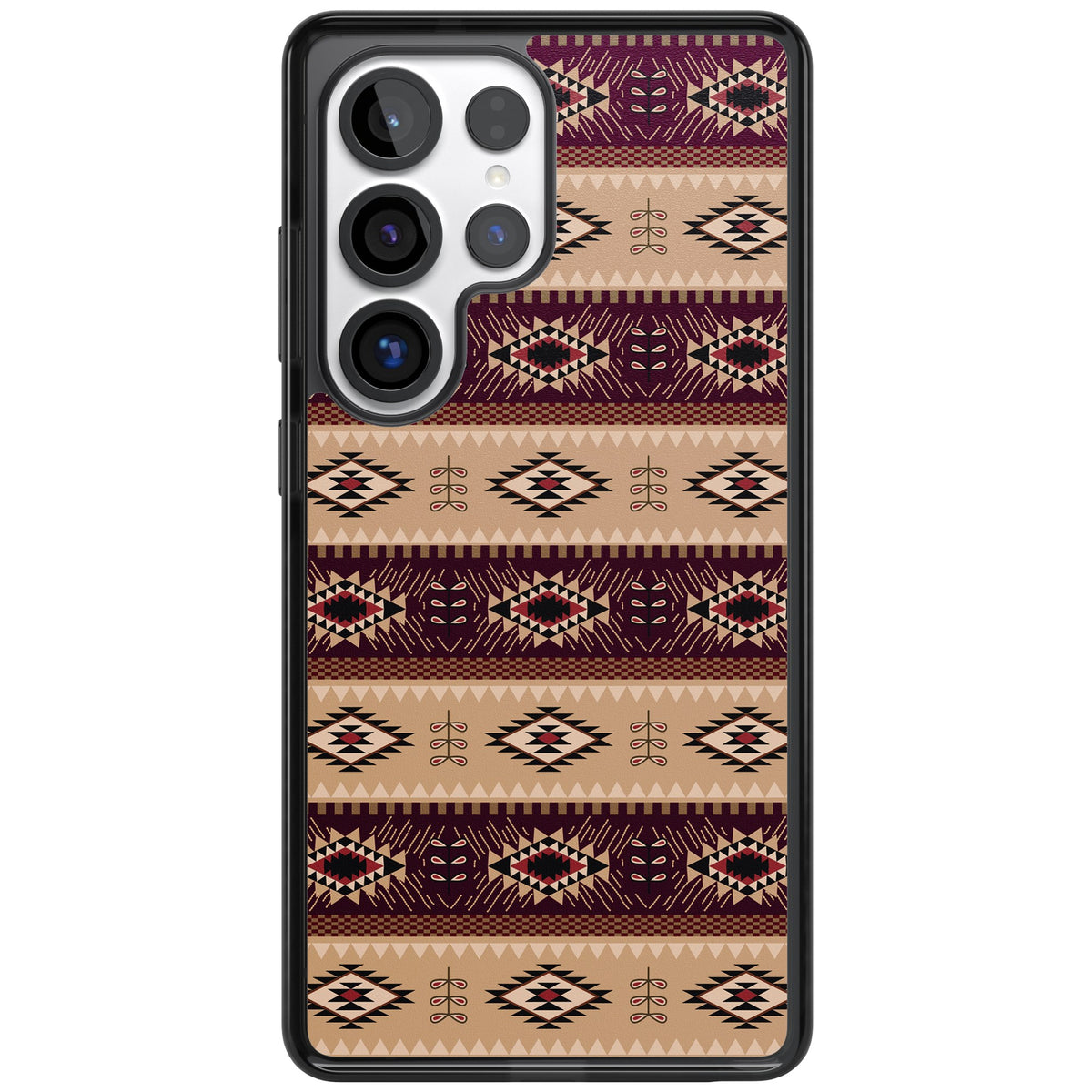 Western Poncho Samsung S25 Ultra / Samsung S26 Ultra Impact Black Phone Case front