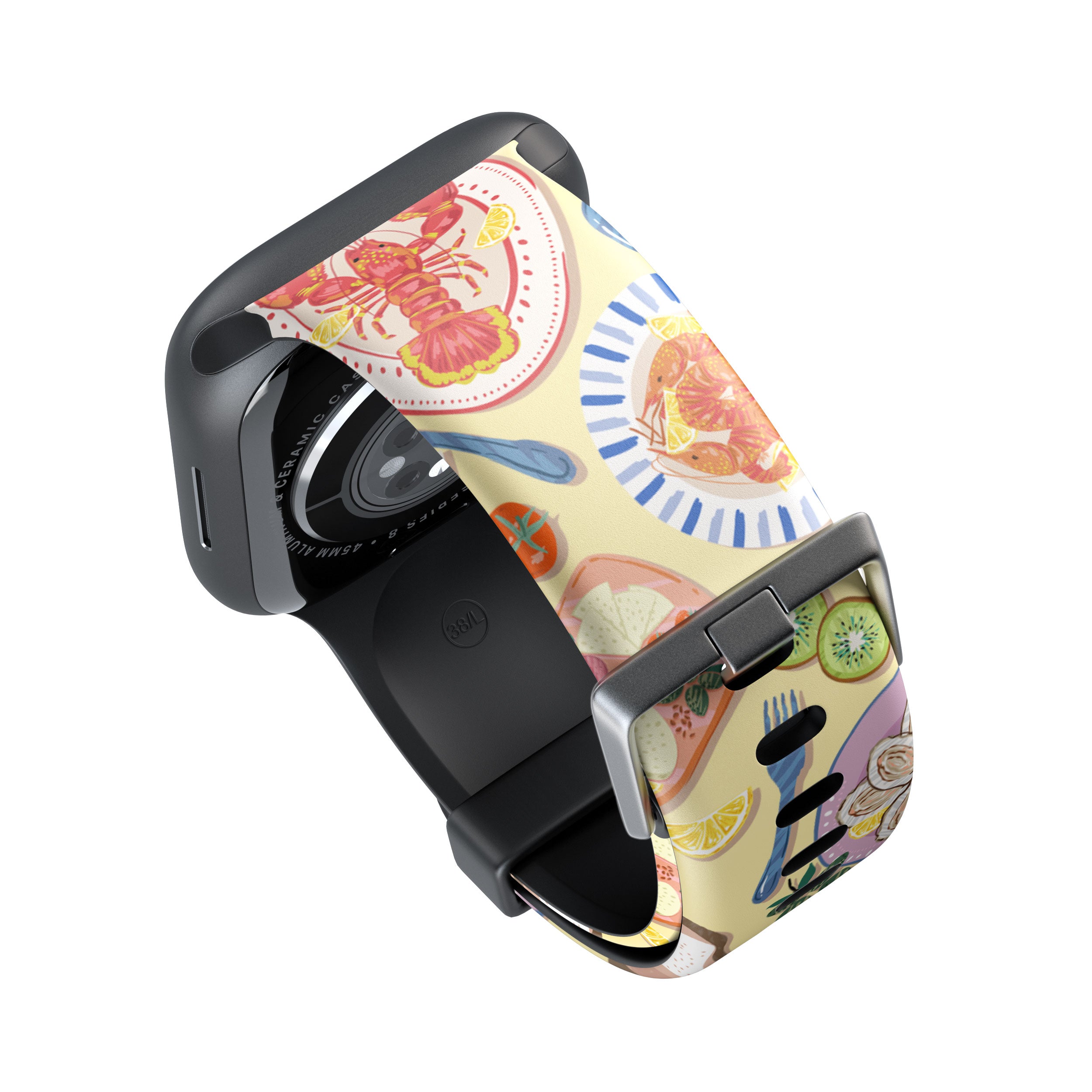 Seafood Pattern Apple Watch Strap - 38mm / 40mm / 41mm