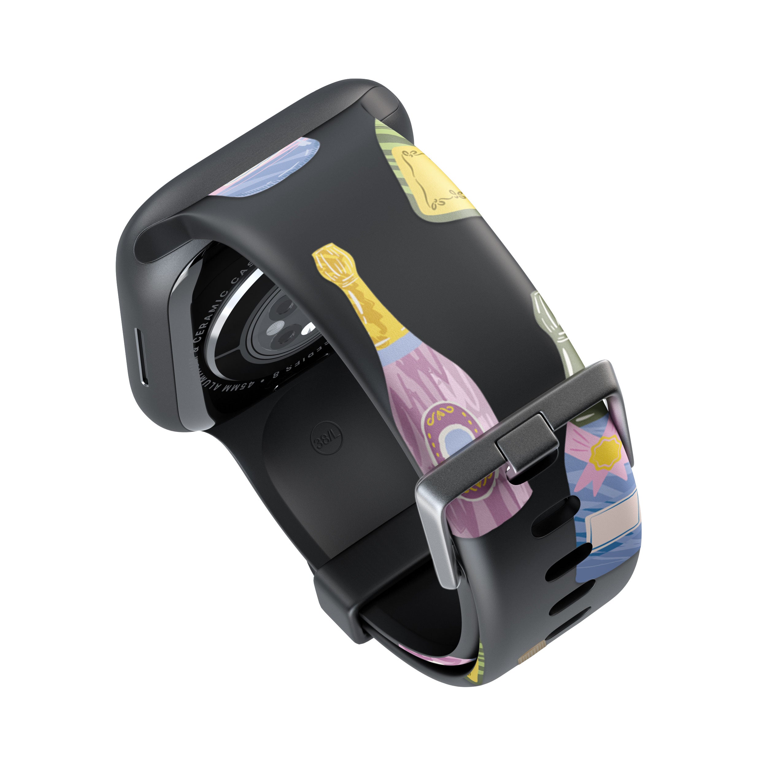 Champagne Pattern Apple Watch Strap - 38mm / 40mm / 41mm