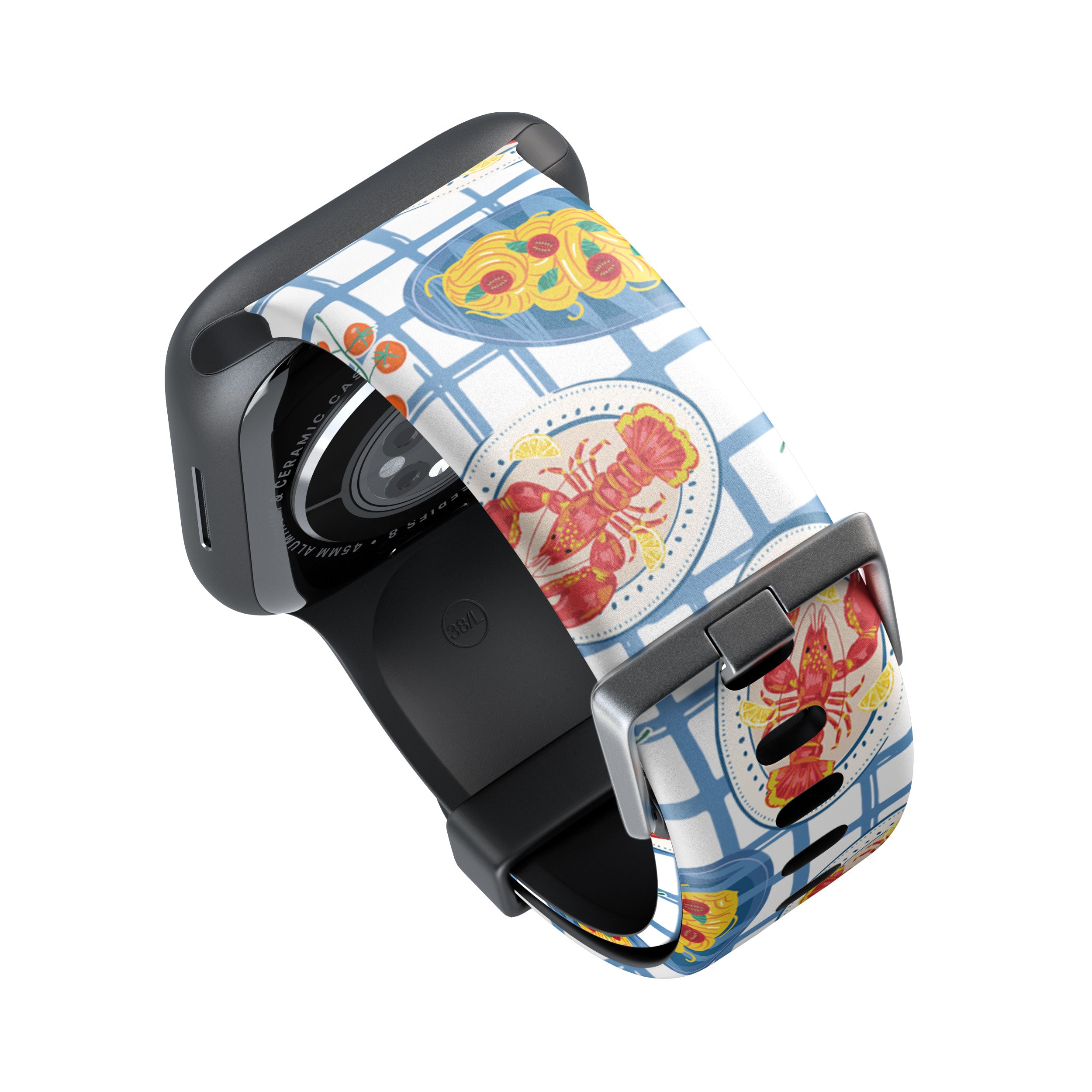Lobster & Pasta Picnic Apple Watch Strap - 38mm / 40mm / 41mm