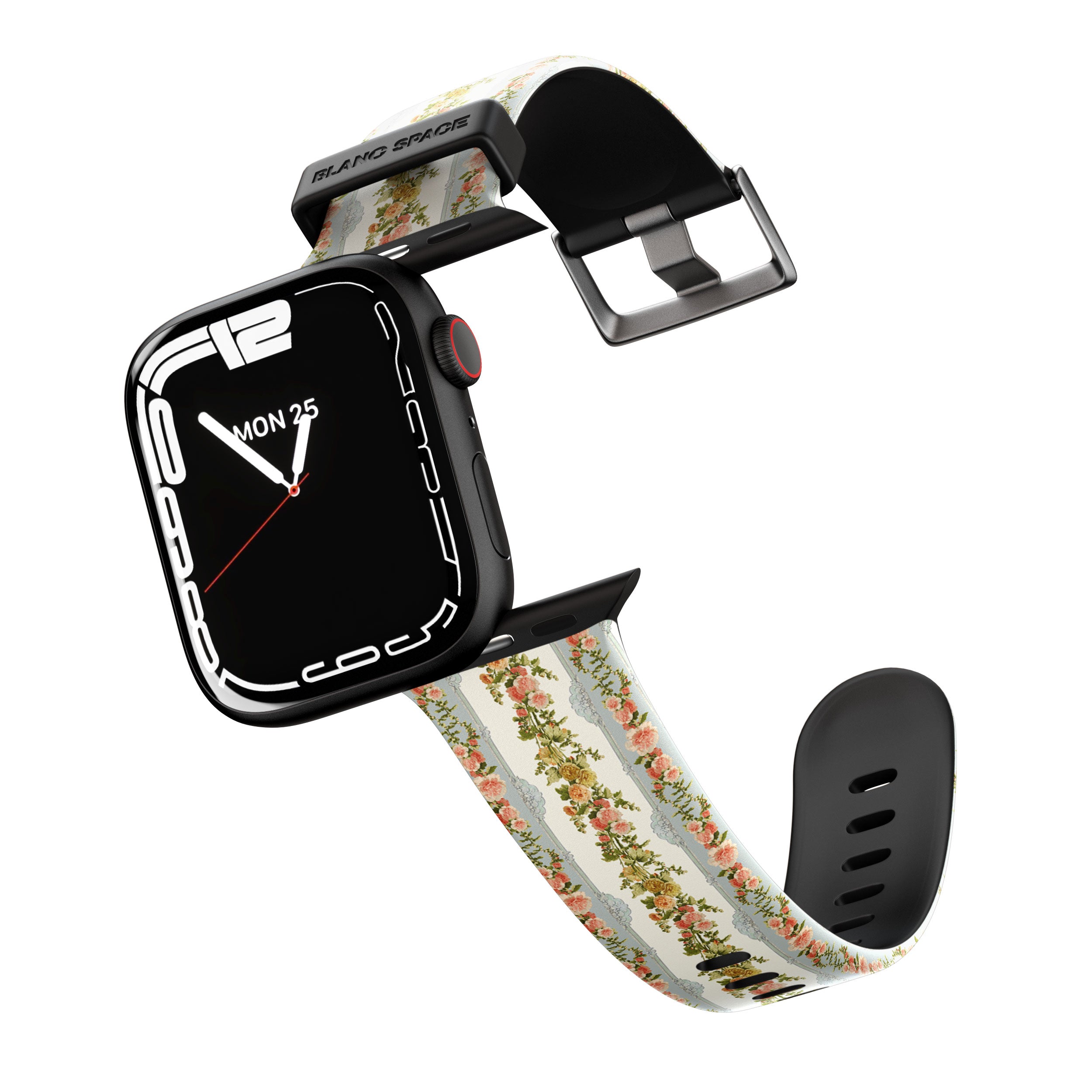 Vintage Floral Stripes Apple Watch Strap - 38mm / 40mm / 41mm