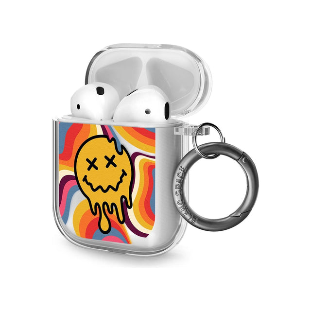 Trippy Face Melt AirPods Case (2nd Generation)