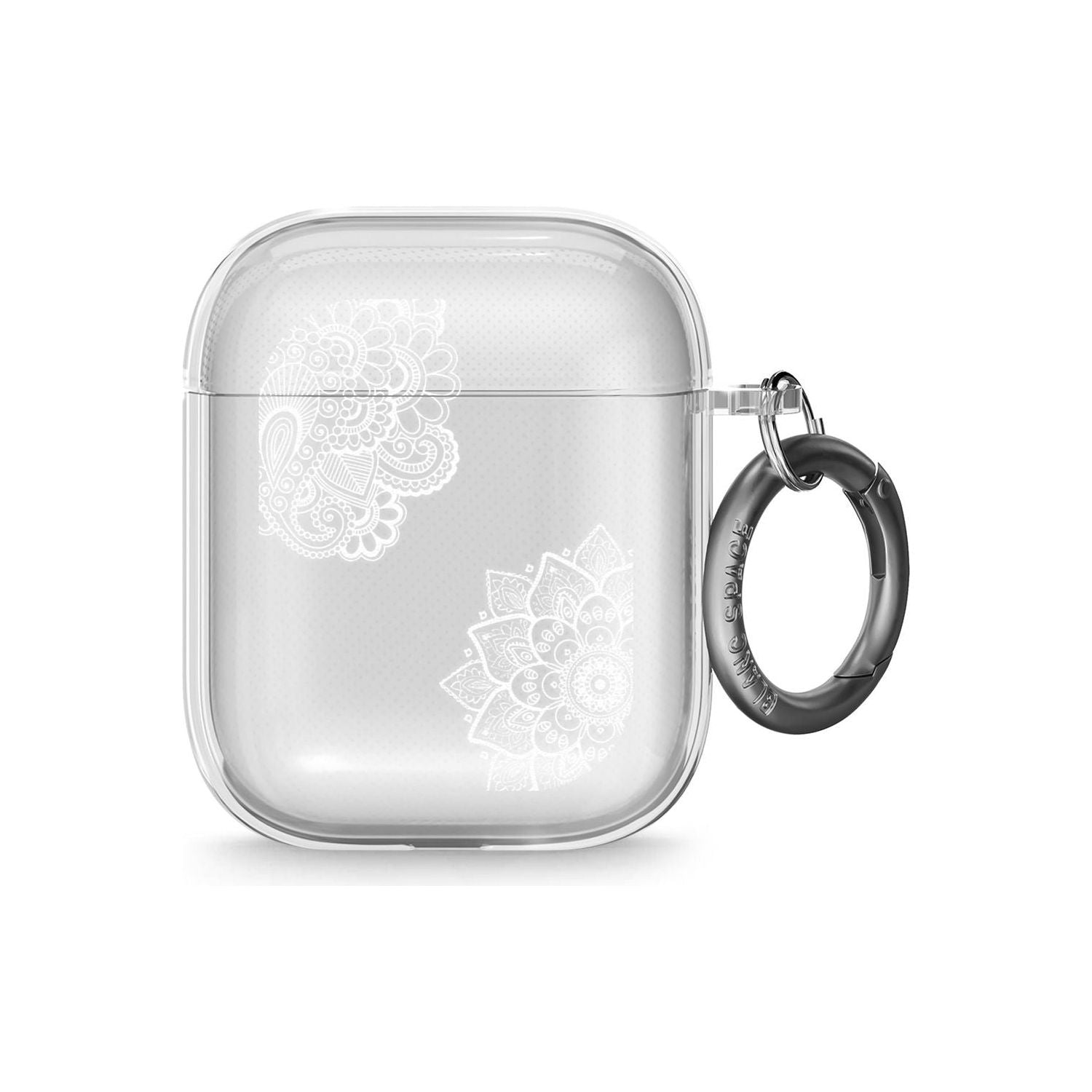White Henna Florals AirPods Case (2nd Generation)