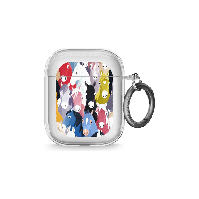 Colourful Horse Pattern Airpod Case (2nd Generation)