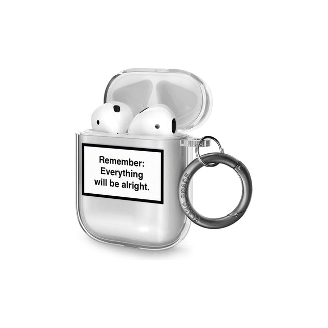 Everything Will Be Alright Airpod Case (2nd Generation)