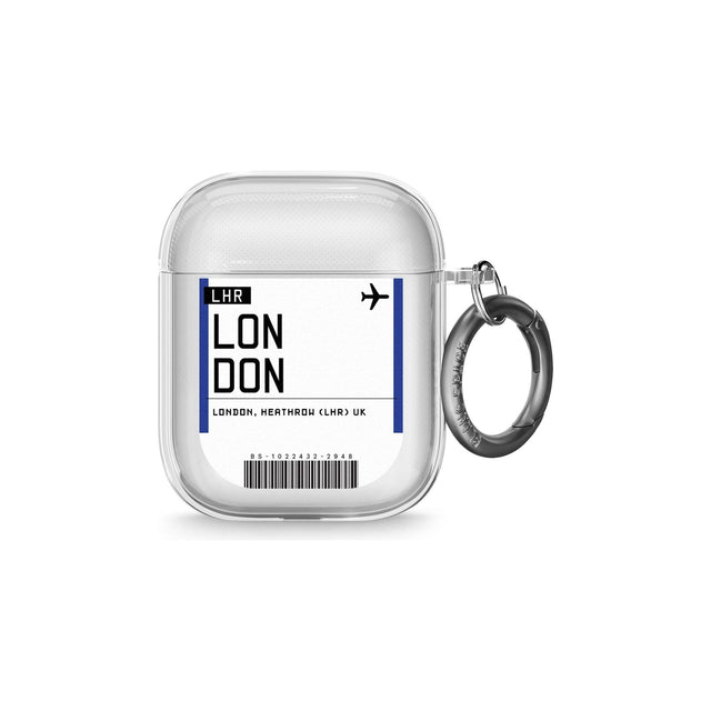 London Boarding Pass Airpods Case (2nd Generation)
