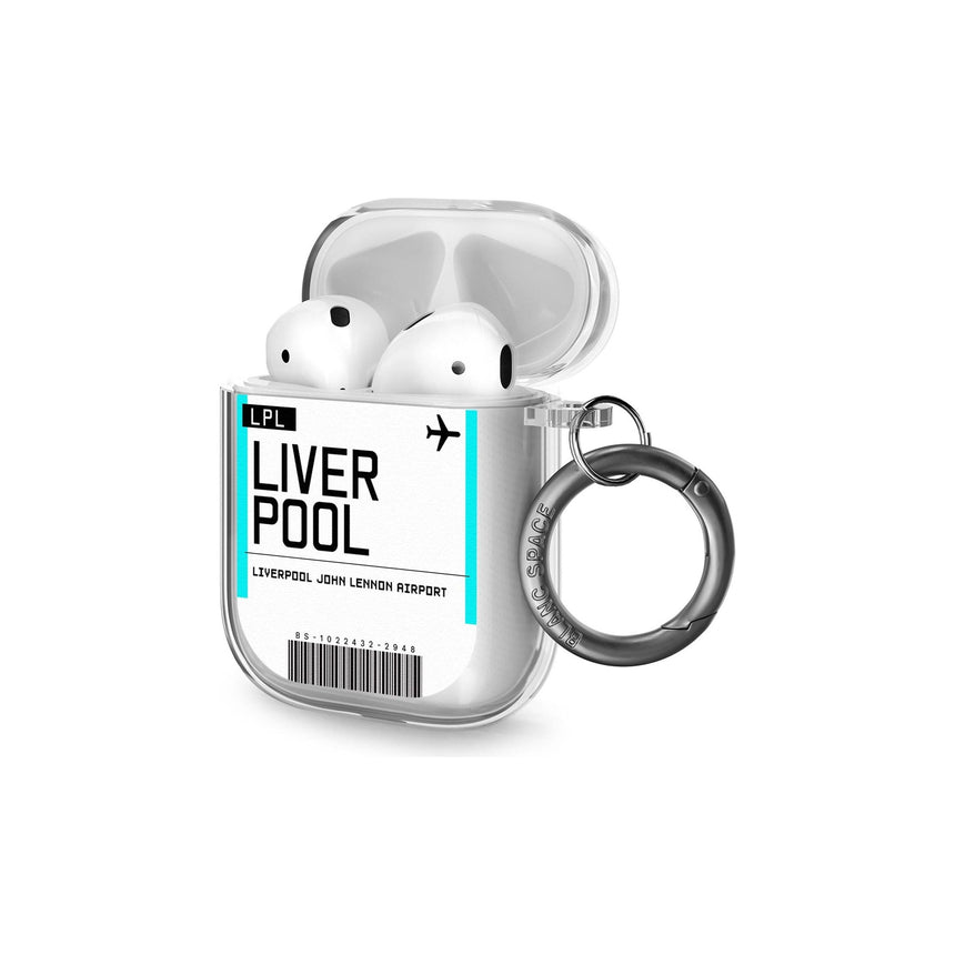 Liverpool Boarding Pass Airpods Case (2nd Generation)