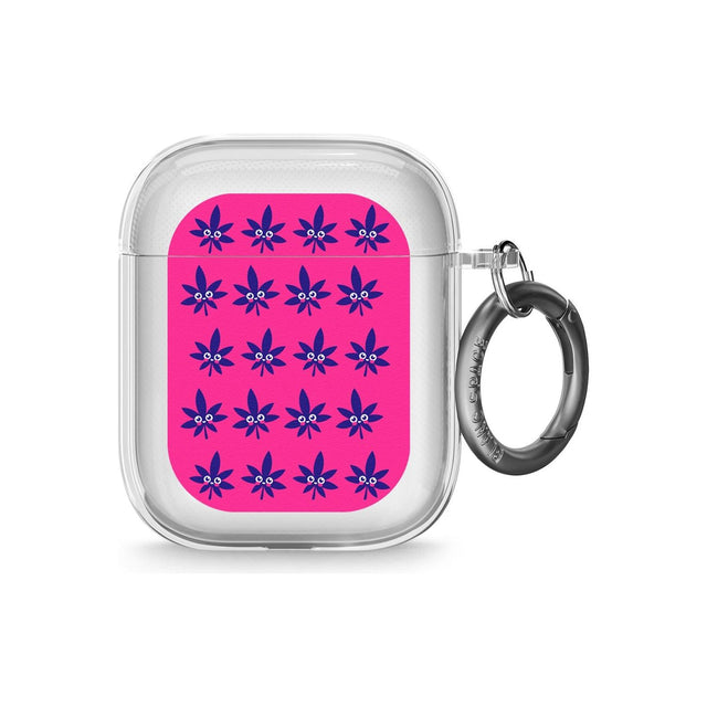 Pink Sativa AirPods Case (2nd Generation)