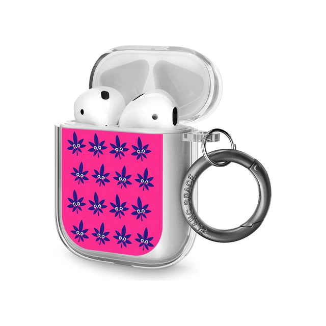 Pink Sativa AirPods Case (2nd Generation)