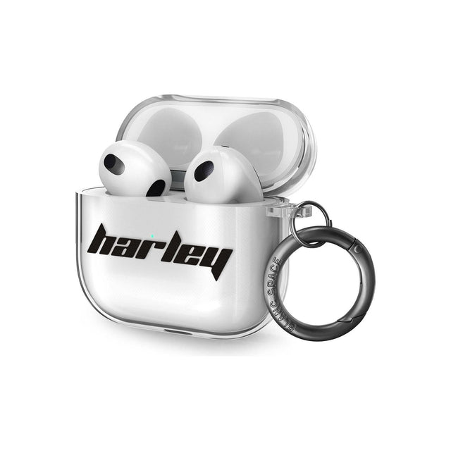 Personalised Futuristic Name Airpod Case (3rd Generation)