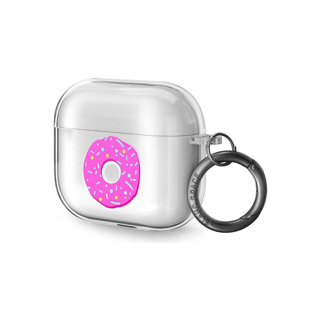 Pink Donut Pattern AirPods Case (3rd Generation)