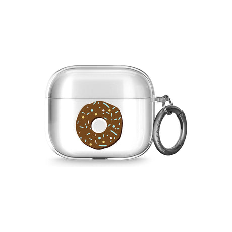 Chocolate Donut Pattern AirPods Case (3rd Generation)