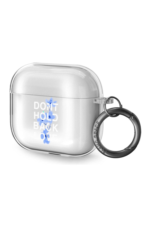 Don't Hold Back Love - Blue & White AirPods Case (3rd Generation)