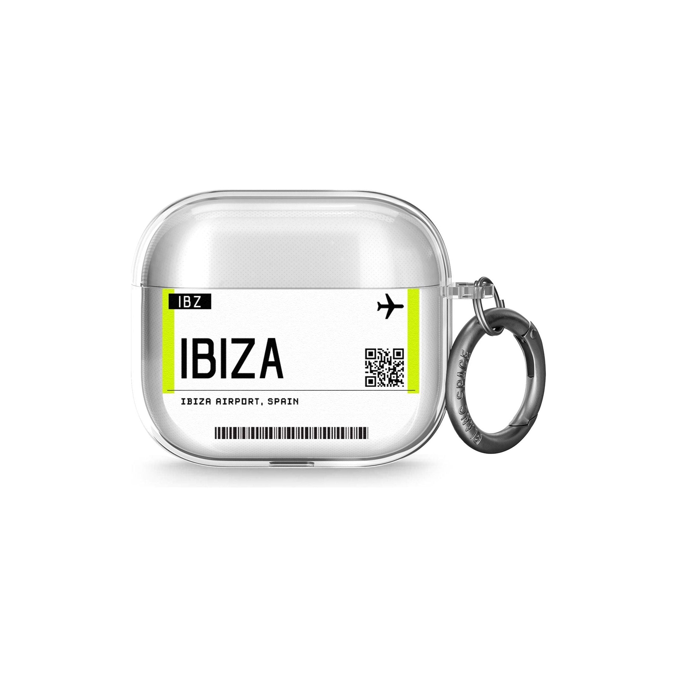 Ibiza Boarding Pass Airpods Case (3rd Generation)