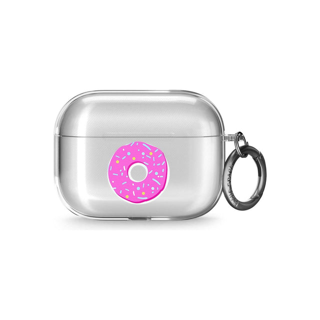 Pink Donut Pattern AirPods Pro Case