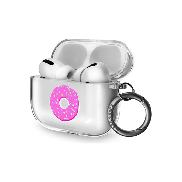 Pink Donut Pattern AirPods Pro Case
